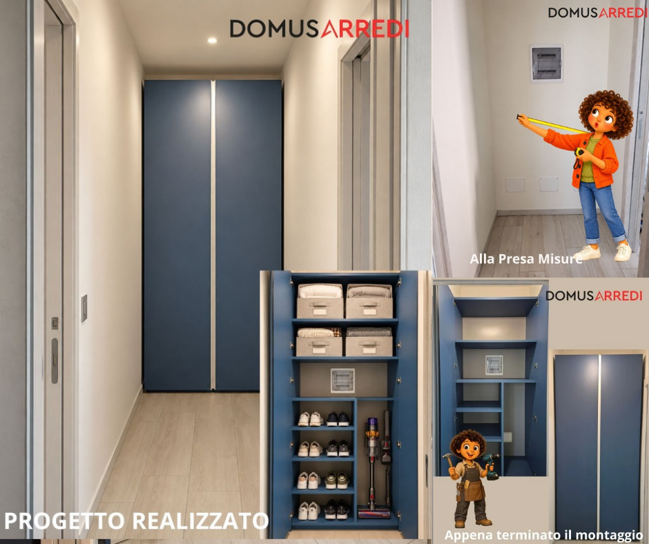 ARMADIO PORTA SCOPE SU MISURA