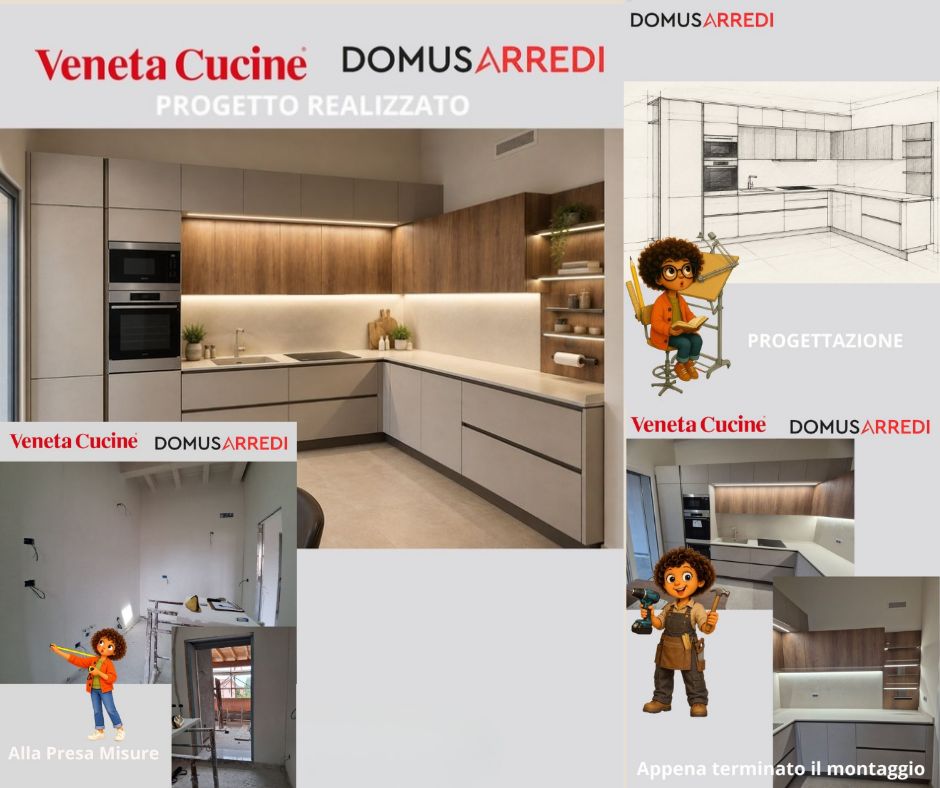 CUCINA ANGOLARE PENSILE DOPPIA ALTEZZA
