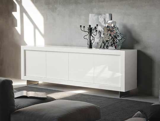 madia P1 bianco lucido Riflessi