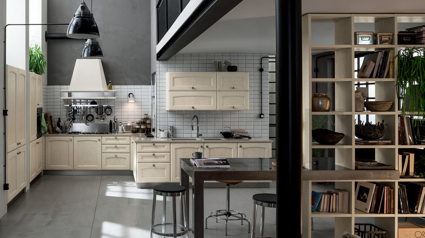 Cucina dal sapore industriale by Veneta cucine 