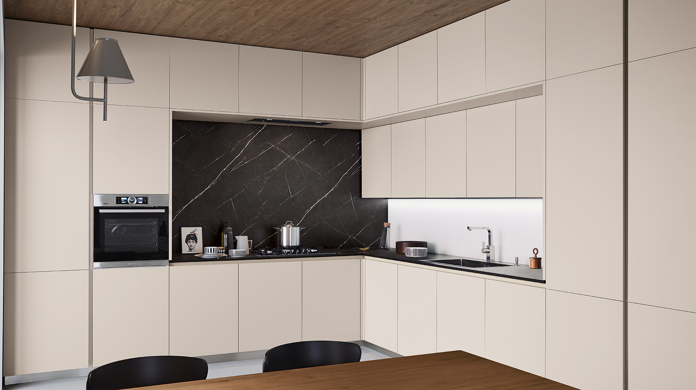 Lounge quercia Decorativo e grigio corda Veneta Cucine