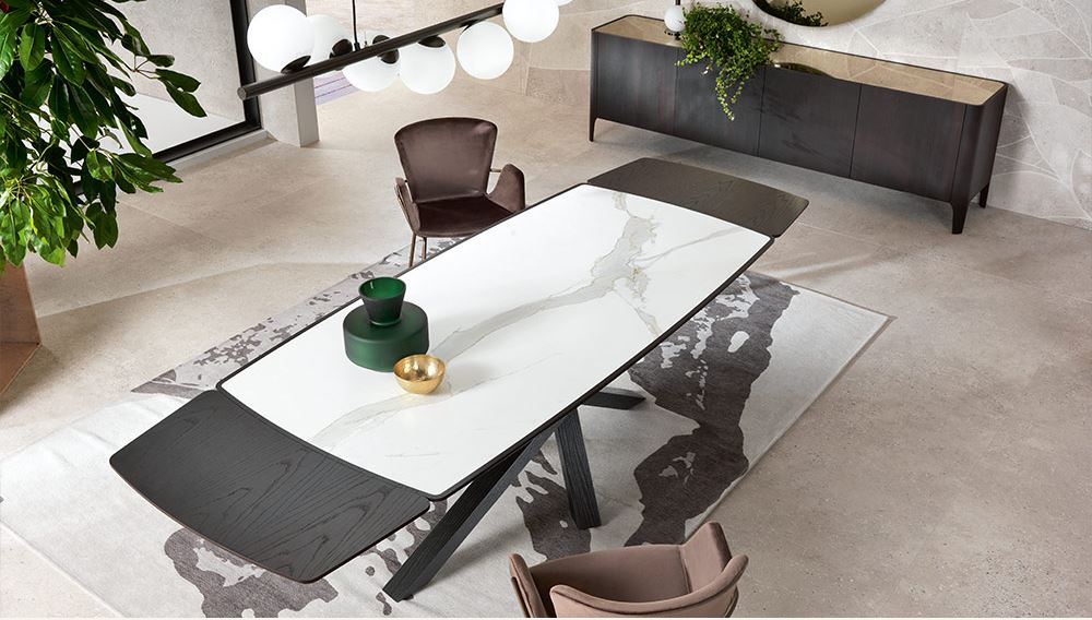 Tavolo Shangai Ceramica e Legno