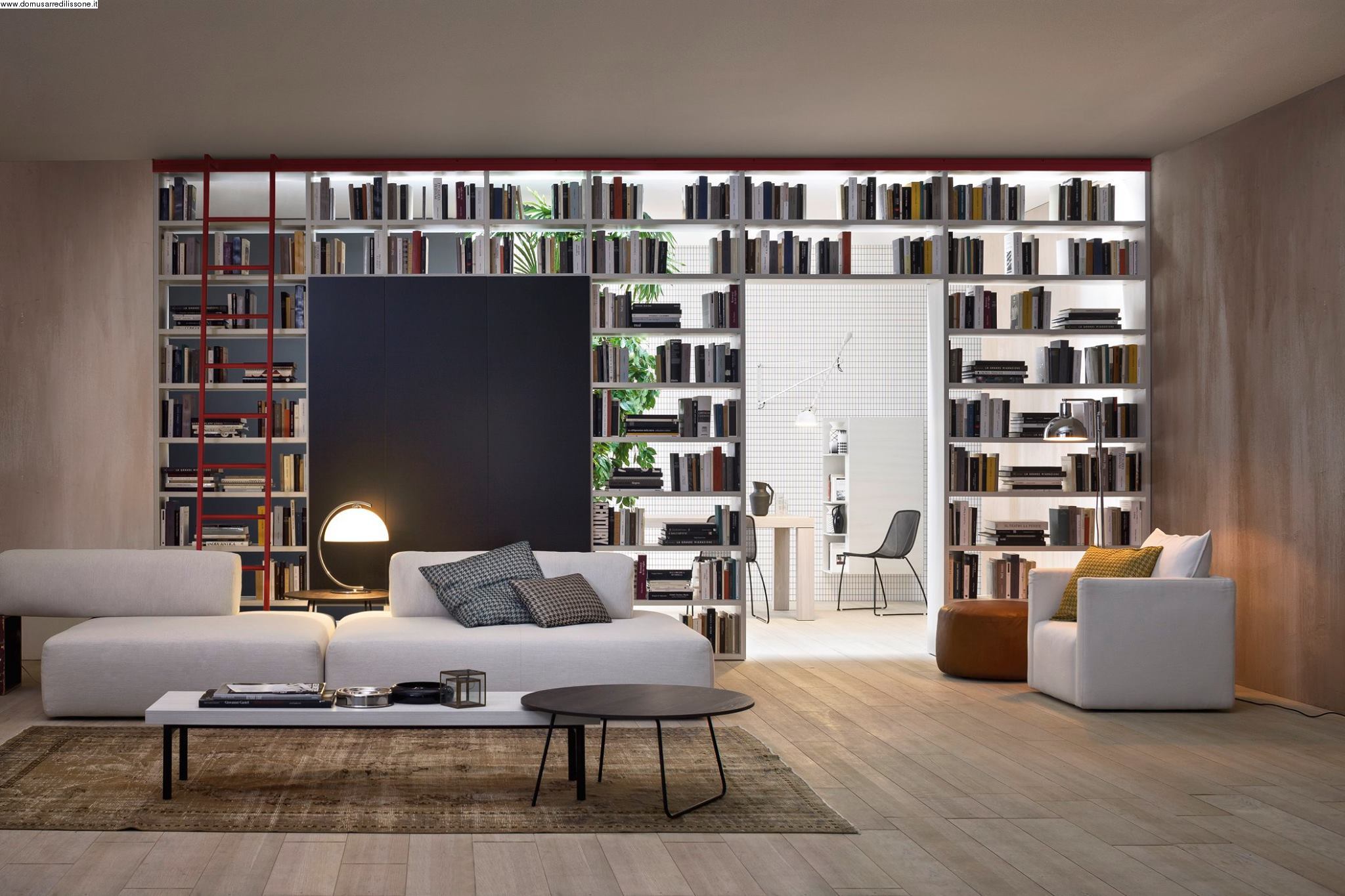 libreria bifacciale Novamobili