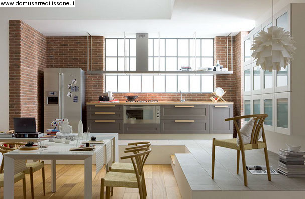 Veneta Cucine  anta telaio con maniglia 