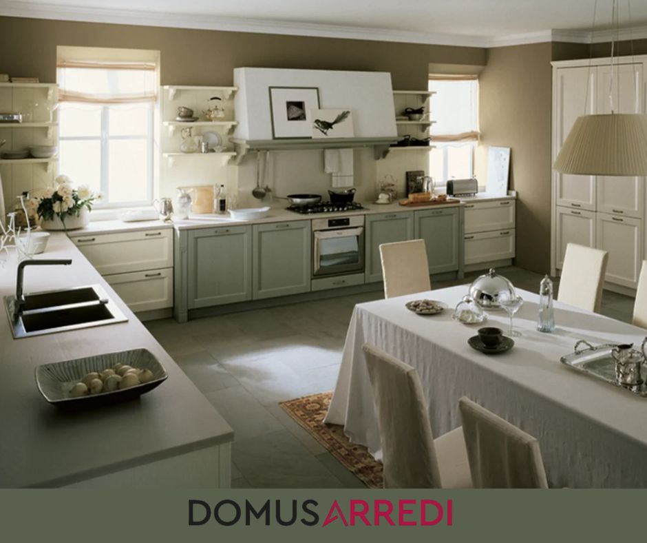 tavolo e sedie per cucina classica