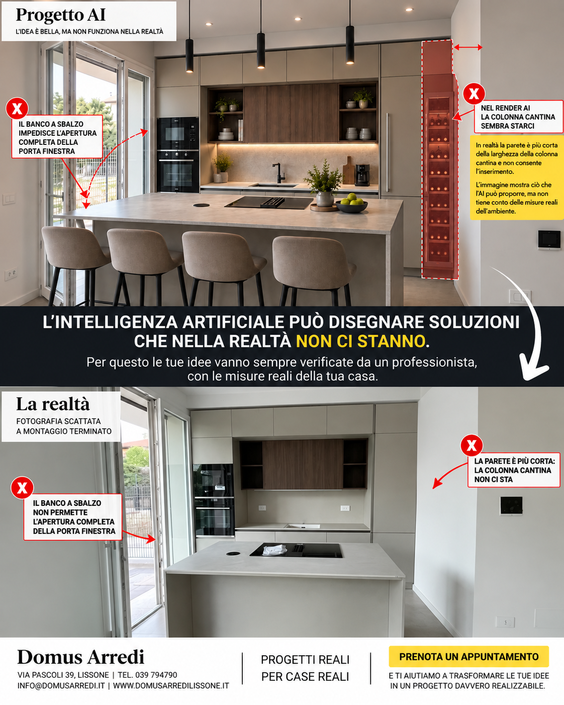 Si può progettare casa con ChatGPT?”, “Posso portare da un arredatore un progetto fatto con ChatGPT?