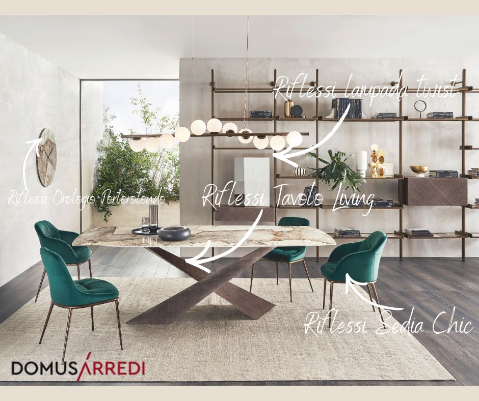 TAVOLO LIVING RIFLESSI